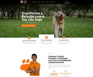 André treinador de Cães